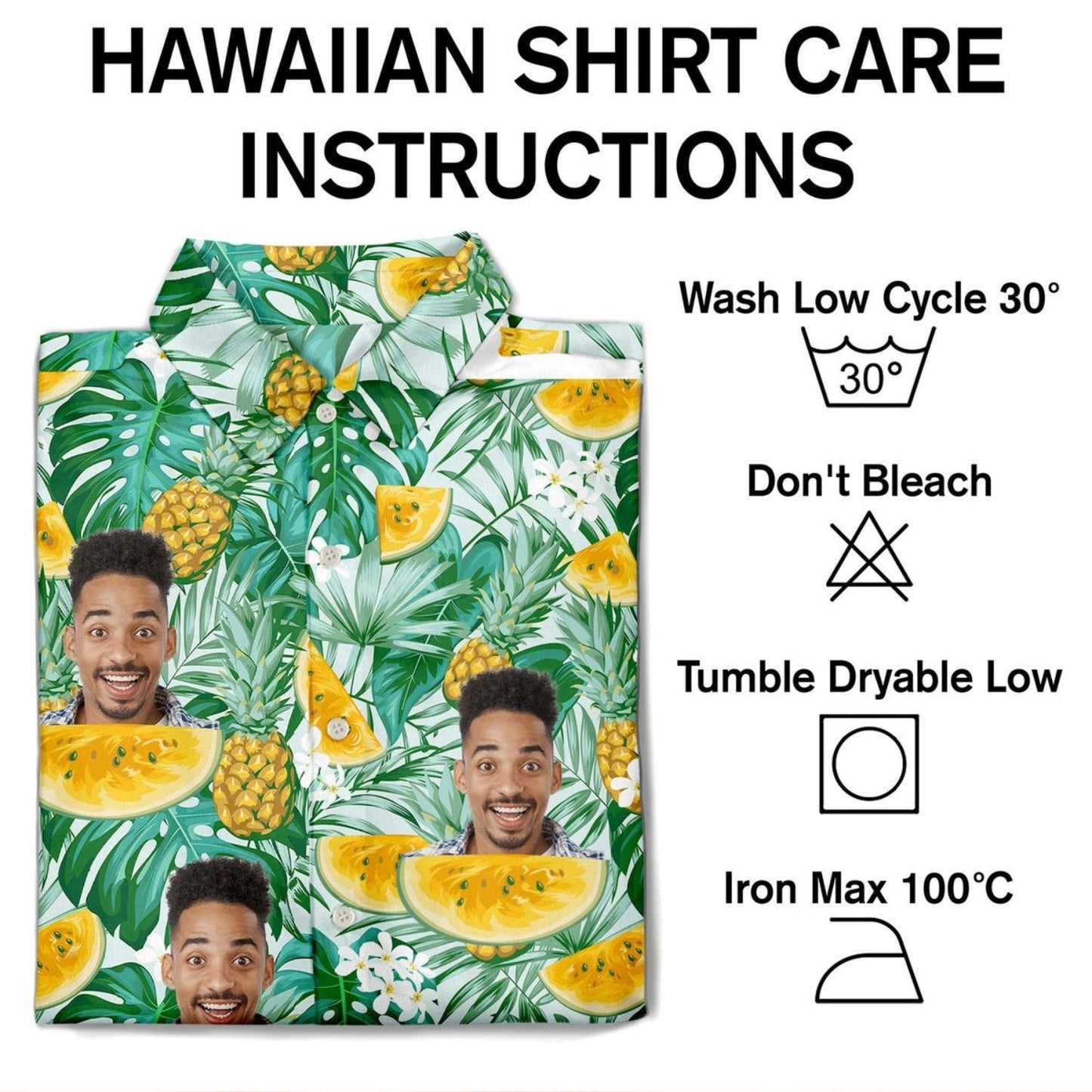 Custom Aloha Shirt – Custom Photo Family Pet Lovers - Personalized Hawaiian Shirt