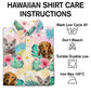 Tropical Beach Style Funny Family Vacation Shirt – Custom Photo Tie Dye Pet Face - Personalized Hawaiian Shirt