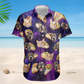 Taco Dog Cat - Custom Personalized Photo Hawaiian Shirt