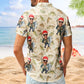 Fishing Man New Version - Custom Personalized Photo Hawaiian Shirt