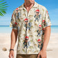 Fishing Man New Version - Custom Personalized Photo Hawaiian Shirt