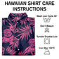 Custom Photo Pencil Drawing Palm Leaf Vacation Vibe – Personalized Hawaiian Shirt