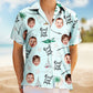Custom Photo Reel Cool Papa – Personalized Hawaiian Shirt