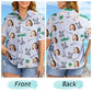 Custom Photo Reel Cool Papa – Personalized Hawaiian Shirt