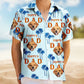 Custom Photo Best Dog Dad - Personalized Hawaiian Shirt