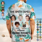 Tropical Vacation Shirt – Custom Photo Traveling Beach - Gift For Family, Besties, Couples - Personalized Hawaiian Shirt