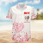 Love Forever Heart Coulpe Gift – Custom Photo Hawaiian Shirts