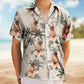 Tropical Beach Style Custom Photo Family Pet Face Palm Tree Pattern - Personalized Hawaiian Shirt