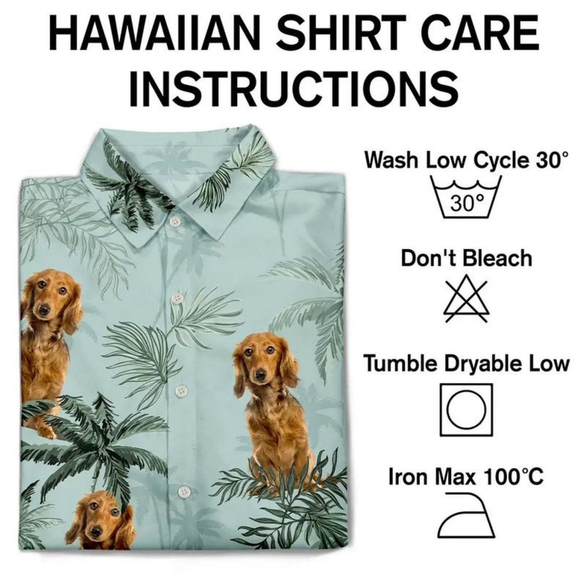 Tropical Beach Style Custom Photo Family Pet Face Palm Tree Pattern - Personalized Hawaiian Shirt