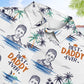Pencil Drawing Best Dad Grandpa Ever Shirt – Custom Photo Personalized Hawaiian Shirt