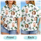 Tropical Beach Outfit Custom Photo Family Vacation Family Trip - Personalized Hawaiian Shirt