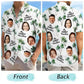 Tropical Beach Outfit Custom Photo Family Vacation Family Trip - Personalized Hawaiian Shirt