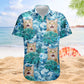 Big Wave Aloha Shirt with Custom Face – Funny Photo Gift for Men, Husband Custom Hawaiian Shirt