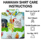 Tropical Beach Style Vacation Shirt – Custom Photo Funny Family Pet Face Tropical Parrots - Personalized Hawaiian Shirt