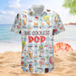 Custom Aloha Shirt – The Coolest Pop with Kids' Names - Personalized Hawaiian Shirt