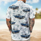 Classic Car Summer Vibes – Personalized Hawaiian Shirt