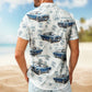 Classic Car Summer Vibes – Personalized Hawaiian Shirt