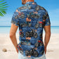 Personalized Bike Aloha Shirt – Custom Vintage Bikes Photo Motorbicycles For Bikers, Men, Husband - Custom Photo Hawaiian Shirt