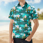 Fishing Man Funny Angler Theme – Personalized Photo Hawaiian Shirt
