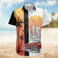 Custom Retro Cars Photo Muscle Cars for Men, Husband – Custom Photo Hawaiian Shirt