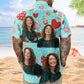 Personalized Summer Shirt - All You Need Is Love With Cupcake And Flowers Custom Photo Hawaiian Shirt