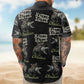 Master Baiter Funny Fishing Theme – Personalized Hawaiian Shirt