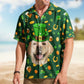 Custom Pet Face St. Patrick’s Day for Dog & Cat Lovers – Personalized Photo Hawaiian Shirt