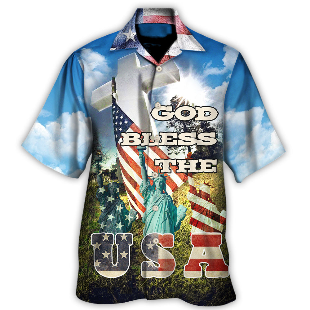 America God Bless Limited Edition – Hawaiian Shirt
