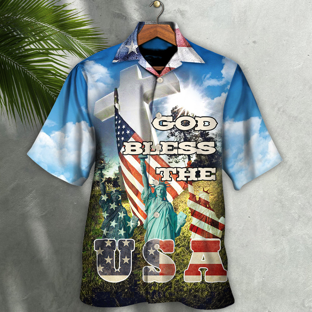 America God Bless Limited Edition – Hawaiian Shirt