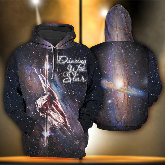 Pole Dance Dancing With The Stars Quote - 3D Hoodie