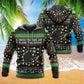 Black Cat Blame The Dog Christmas - 3D Hoodie