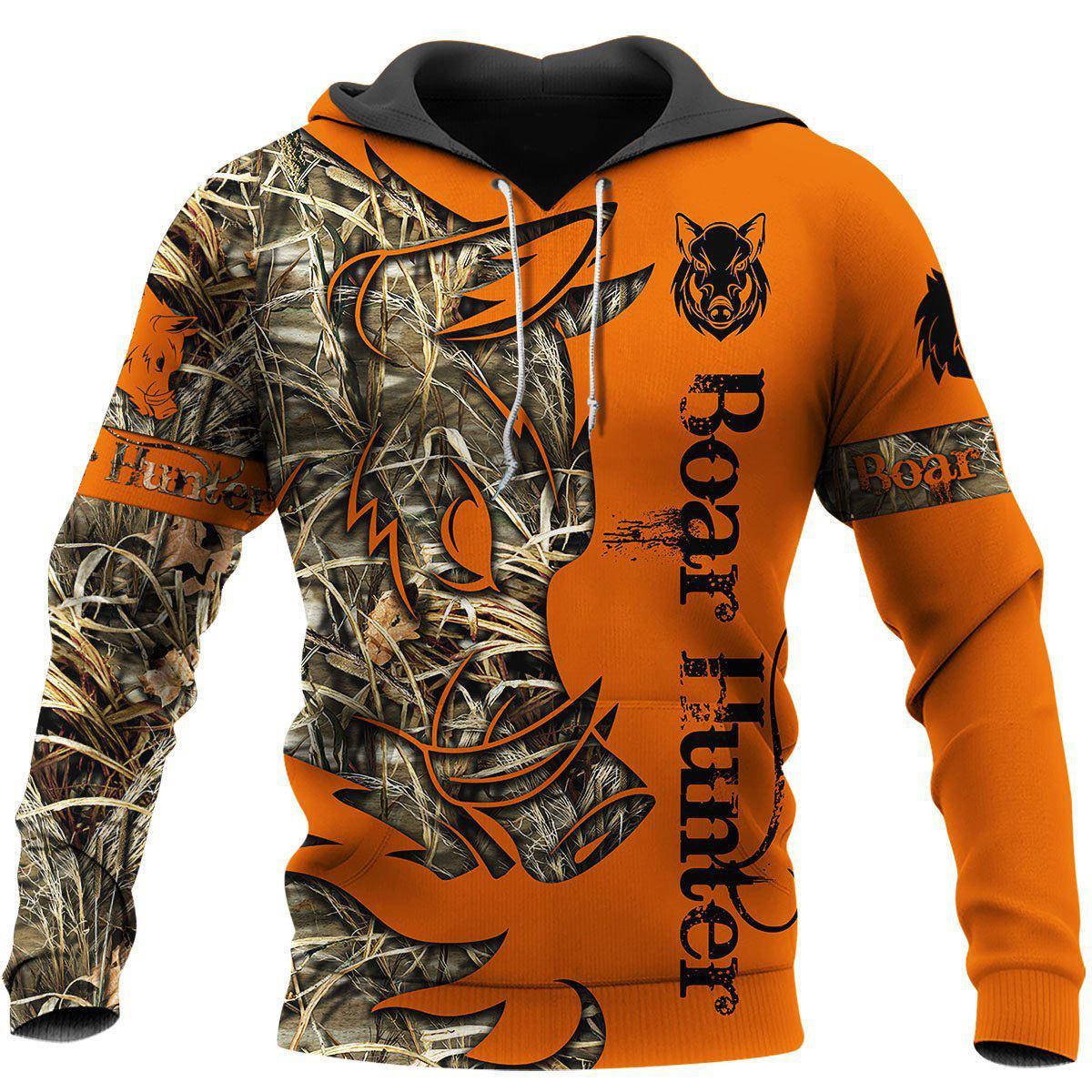 Hunting Boar Legend Art – 3D Hoodie