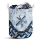 Hairstylist Blue - Laundry Basket - Owls Matrix LTD