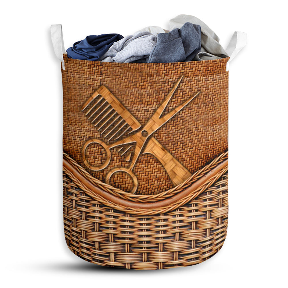 Hairstylist Rattan Teaxture Amazing Style - Laundry Basket - Owls Matrix LTD