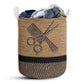 Hairstylist Rope Wallpaper - Laundry Basket - Owls Matrix LTD