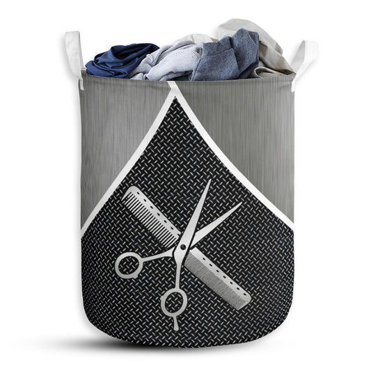 Hairstylist Silver - Laundry Basket - Owls Matrix LTD