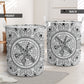 Hairstylist Mandala Style - Laundry Basket - Owls Matrix LTD