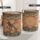 Hairstylist Rattan Mandala - Laundry Basket - Owls Matrix LTD
