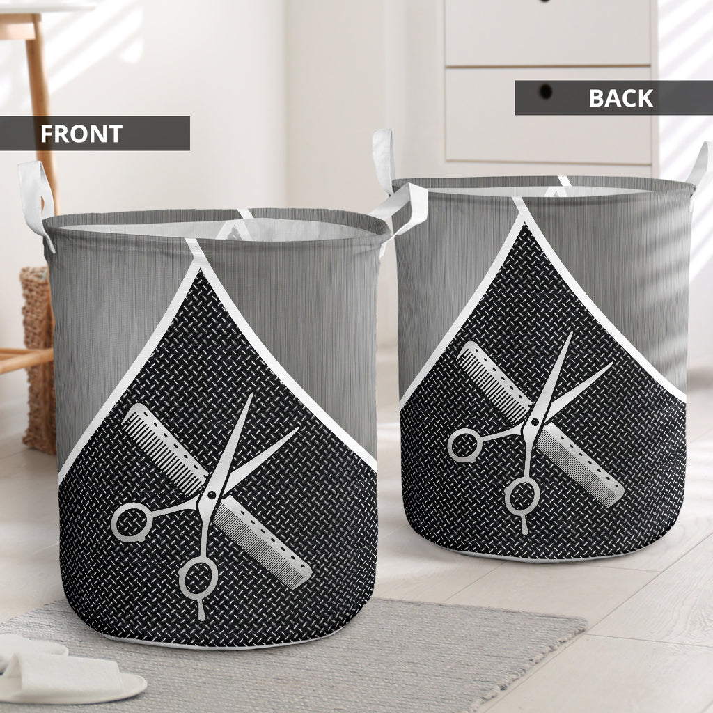 Hairstylist Silver - Laundry Basket - Owls Matrix LTD