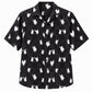 Halloween Hawaiian Shirt- Checkered Ghost Print for the Season