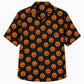Halloween Hawaiian Shirt- Classic Jack-O-Lantern Print for Fall