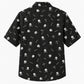 Halloween Hawaiian Shirt- Mini Skull Crossbones Print for Fall