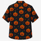 Halloween Hawaiian Shirt- Pumpkin and Stars Print for Autumn