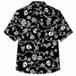 Halloween Hawaiian Shirt- Rose Vine Skull Print for the Season