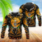Halloween Dancing Skeleton Dark Style - 3D Hoodie