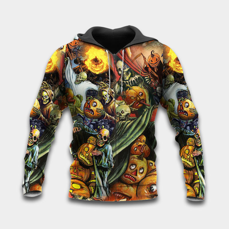 Halloween Dark Style Coming Soon Art – 3D Hoodie