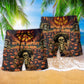 Halloween Eff You Funny Style – Beach Short