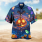 Halloween Glowing Pumpkins By Night Edition – Hawaiian Shirt