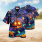 Halloween Glowing Pumpkins By Night Edition – Hawaiian Shirt