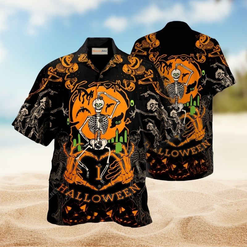 Halloween Dancing Skeleton Limited Edition – Hawaiian Shirt